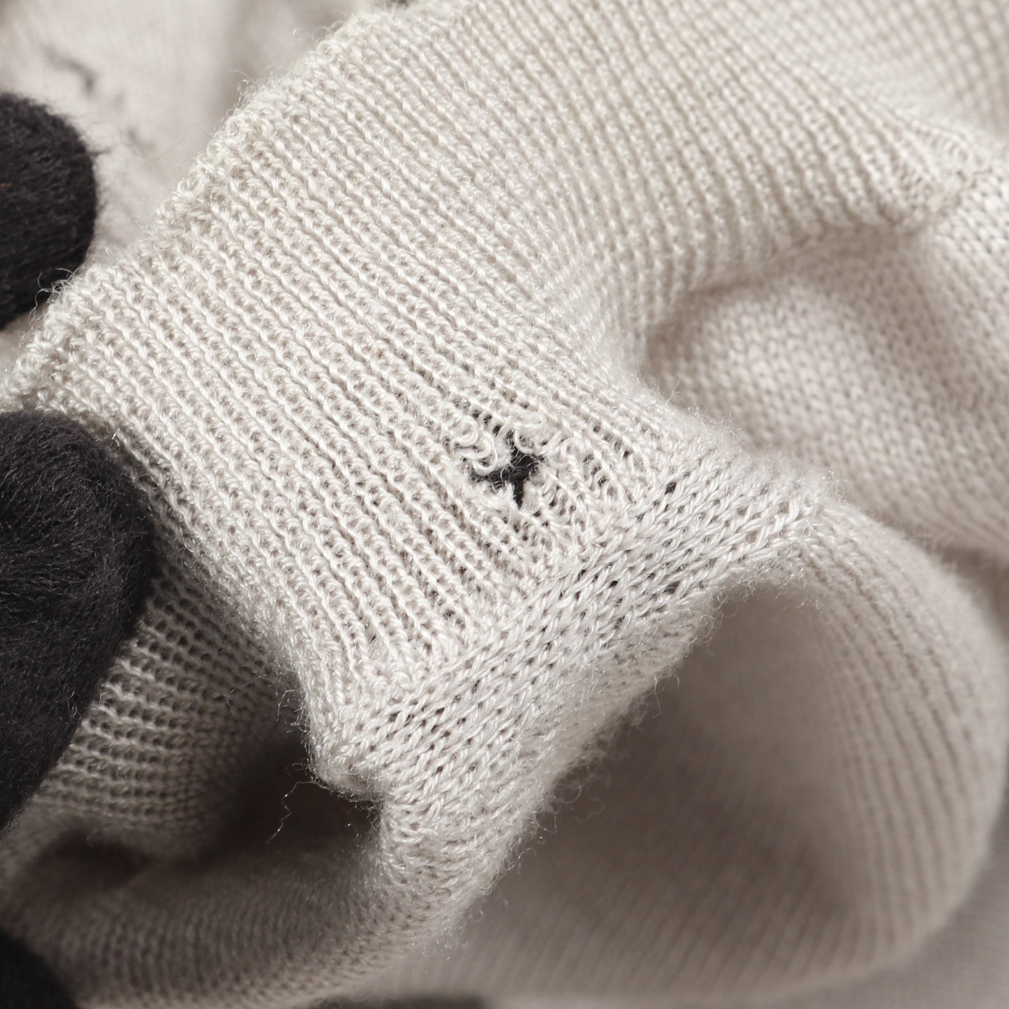 DIOR × Daniel Arsham ニット クルーネック ロゴ ウール シルク グレーベージュ ディオール トップス DIOR