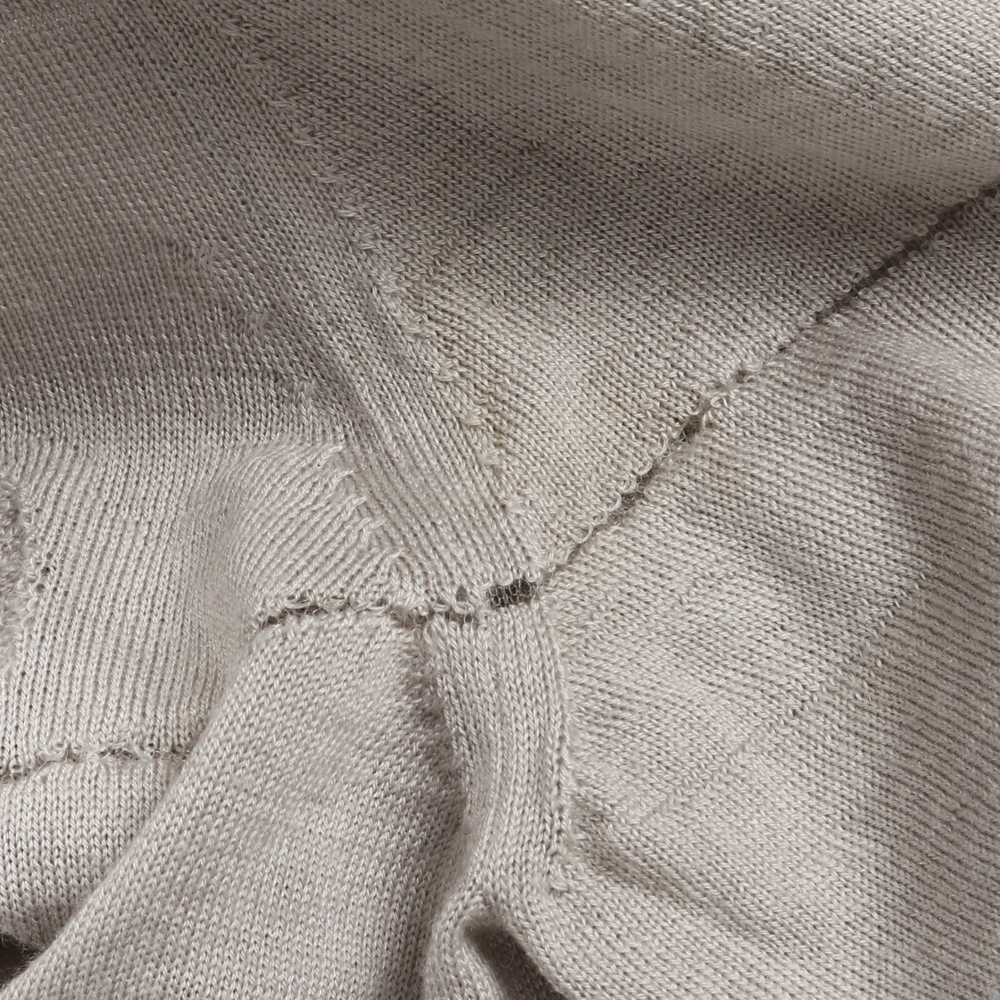 DIOR × Daniel Arsham ニット クルーネック ロゴ ウール シルク グレーベージュ ディオール トップス DIOR