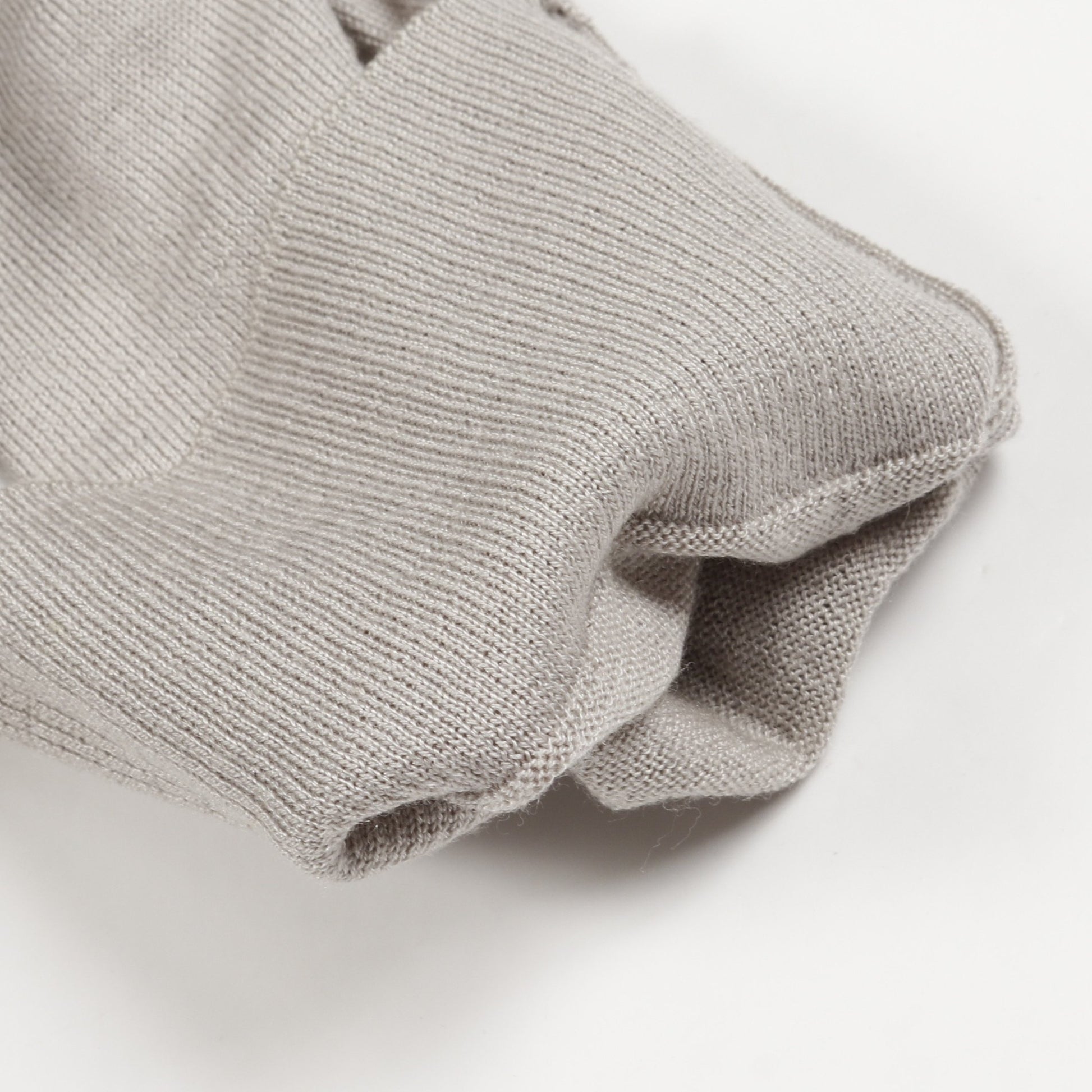DIOR × Daniel Arsham ニット クルーネック ロゴ ウール シルク グレーベージュ ディオール トップス DIOR