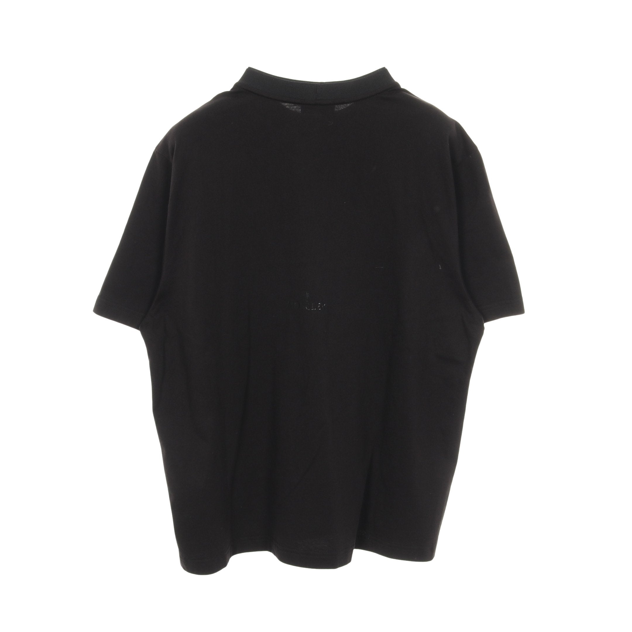 モンクレール Tシャツ ワンポイント シンプル ブラック MONCLER（モンクレール） メンズ Tシャツ 半袖 ワンポイント クルー