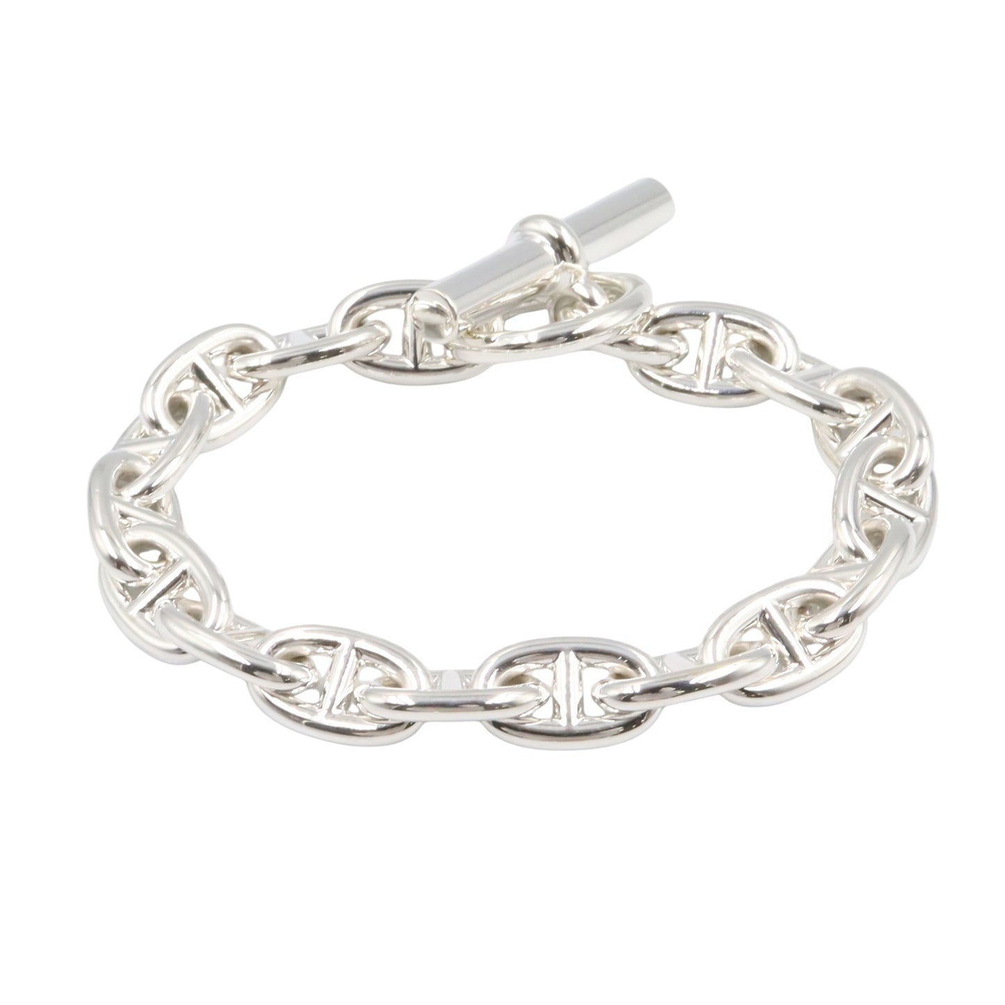 シェーヌダンクル MM 17コマ ブレスレット ブレスレット シルバー925 シルバー エルメス アクセサリー HERMES