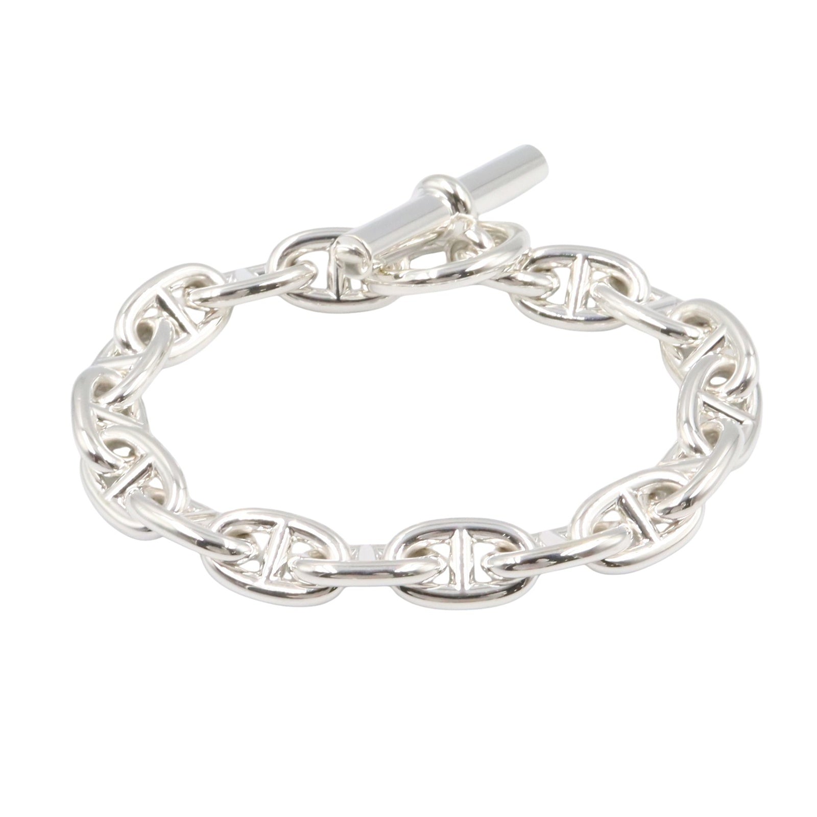 シェーヌダンクル MM 17コマ ブレスレット ブレスレット シルバー925 シルバー エルメス アクセサリー HERMES