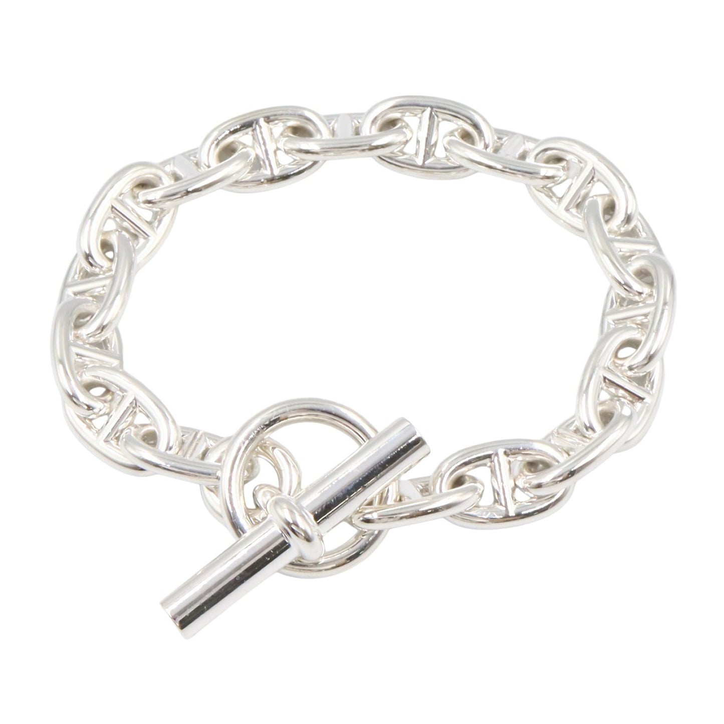 シェーヌダンクル MM 17コマ ブレスレット ブレスレット シルバー925 シルバー エルメス アクセサリー HERMES