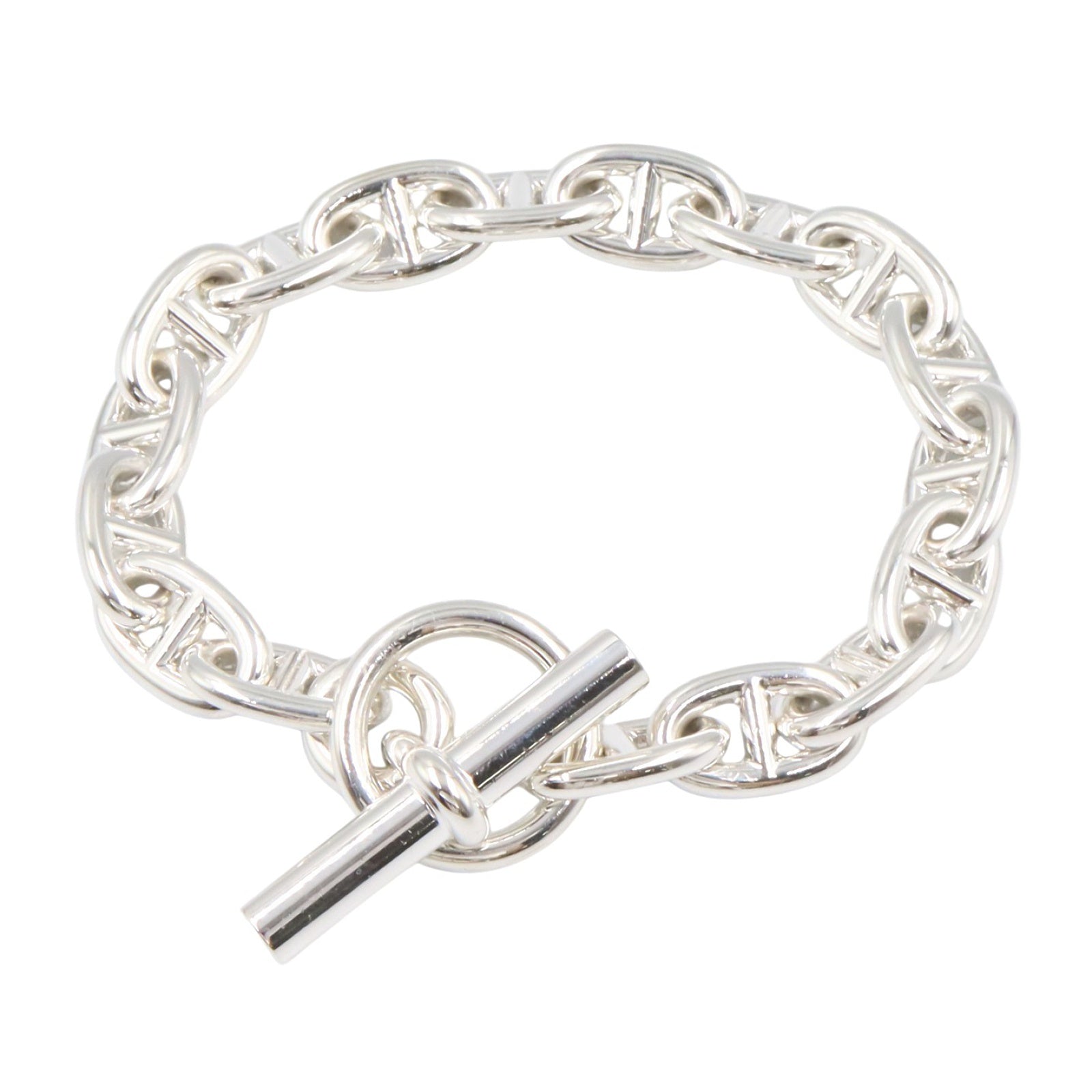 シェーヌダンクル MM 17コマ ブレスレット ブレスレット シルバー925 シルバー エルメス アクセサリー HERMES