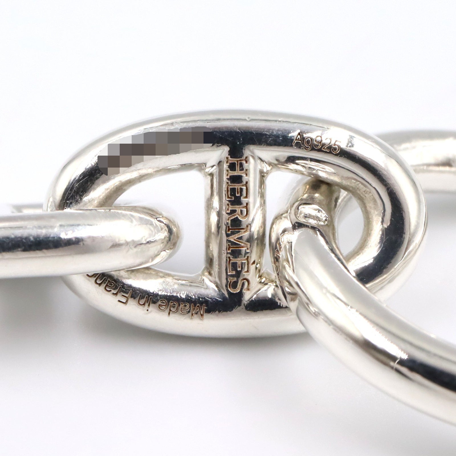 シェーヌダンクル MM 17コマ ブレスレット ブレスレット シルバー925 シルバー エルメス アクセサリー HERMES