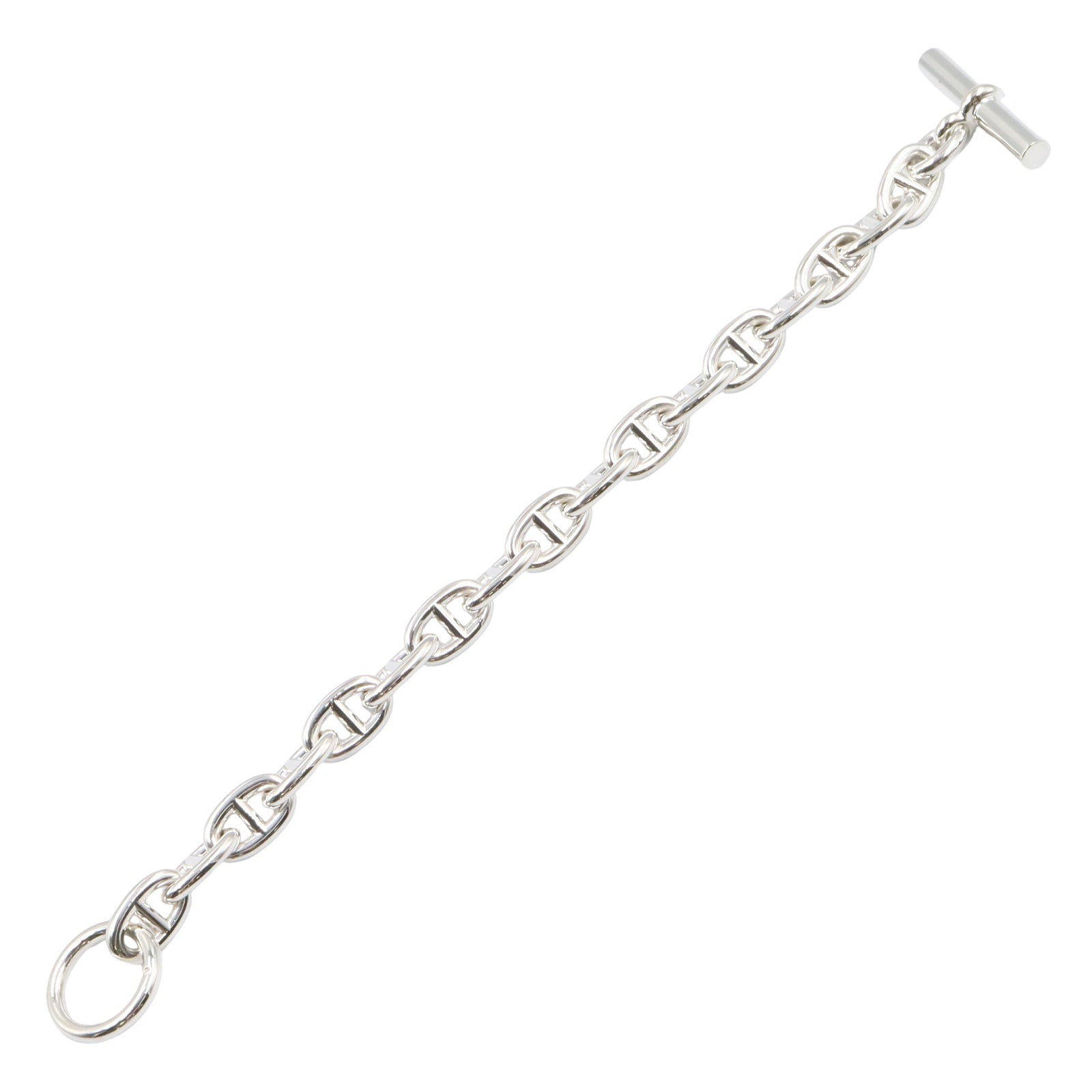 シェーヌダンクル MM 17コマ ブレスレット ブレスレット シルバー925 シルバー エルメス アクセサリー HERMES