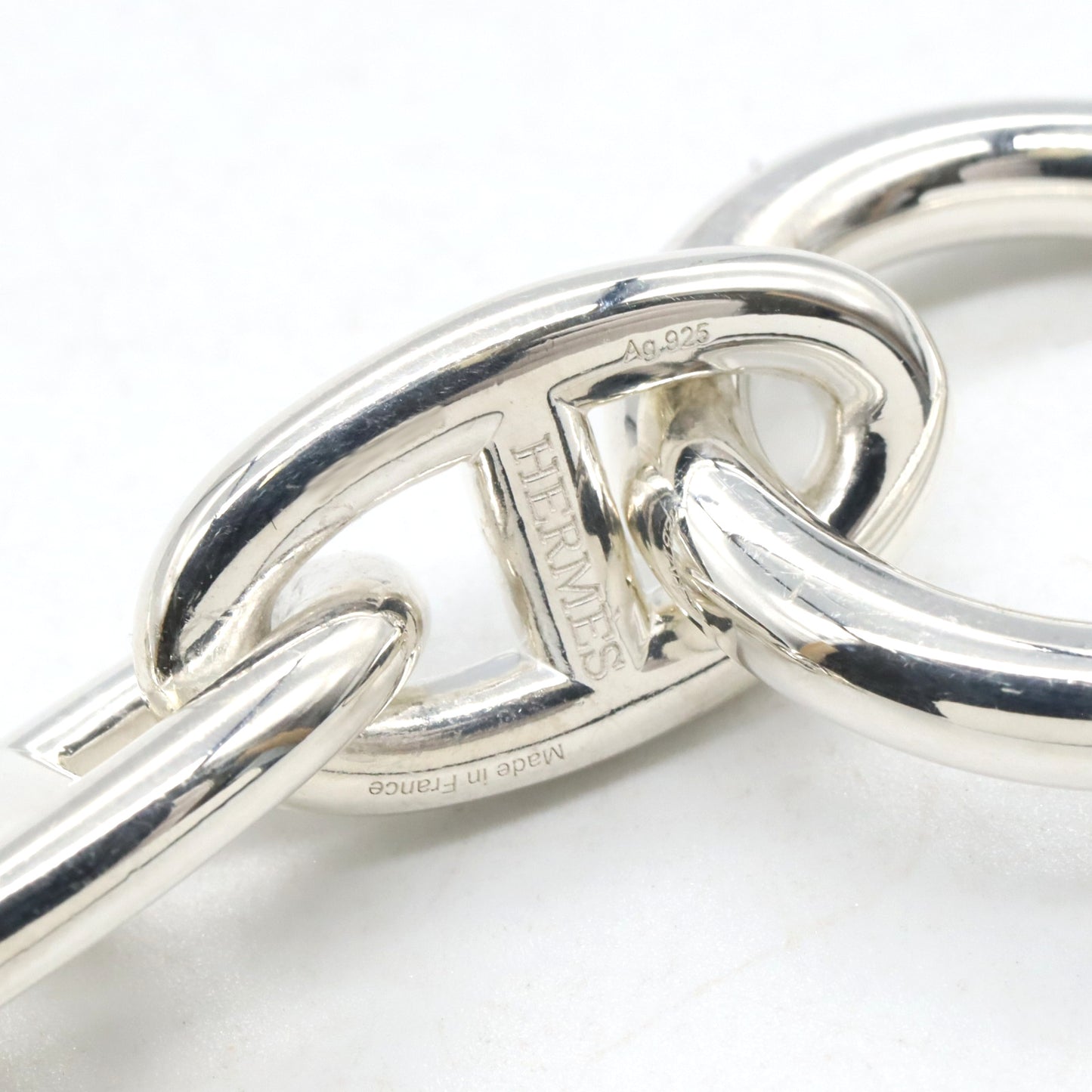 シェーヌダンクル GM ブレス 12コマ ブレスレット シルバー925 シルバー エルメス アクセサリー HERMES