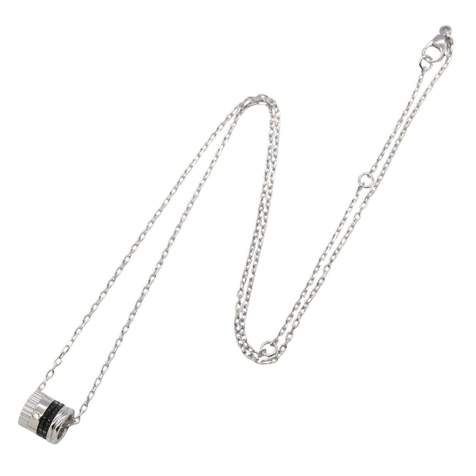 キャトルブラック ネックレス SM 1PD ネックレス K18WG（ホワイトゴールド） ダイヤモンド PVD クリア ブシュロン アクセサリー Boucheron