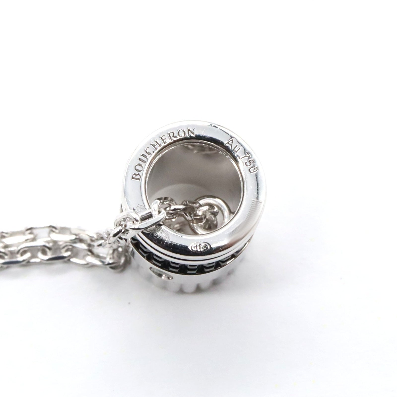 キャトルブラック ネックレス SM 1PD ネックレス K18WG（ホワイトゴールド） ダイヤモンド PVD クリア ブシュロン アクセサリー Boucheron