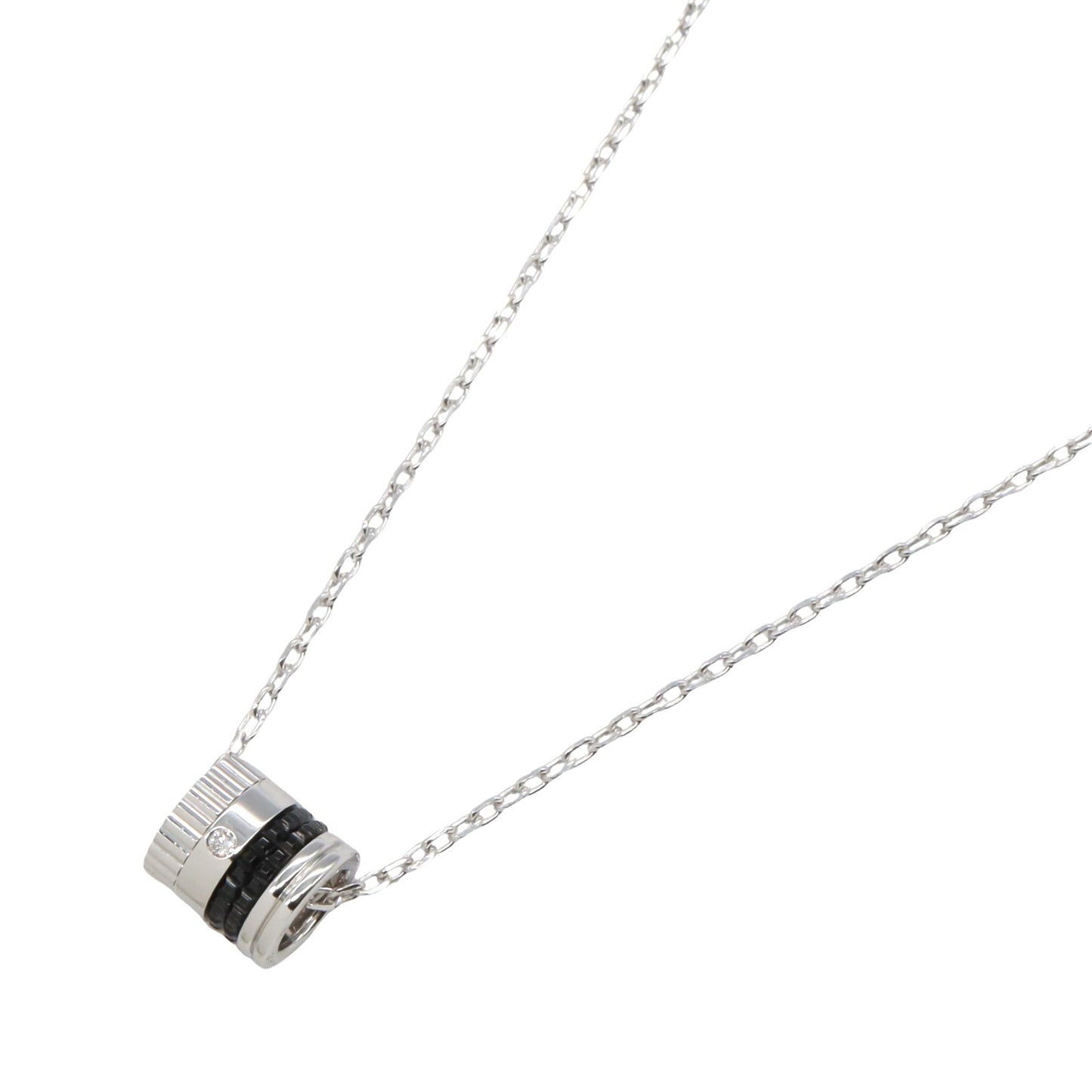 キャトルブラック ネックレス SM 1PD ネックレス K18WG（ホワイトゴールド） ダイヤモンド PVD クリア ブシュロン アクセサリー Boucheron