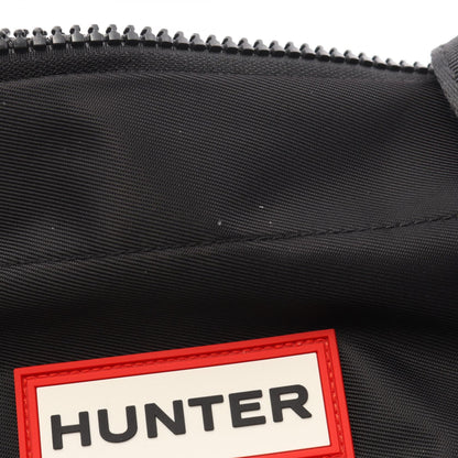 ナイロン ミディアム トップ クリップ ハンドバッグ トートバッグ ナイロン ブラック ハンター バッグ HUNTER
