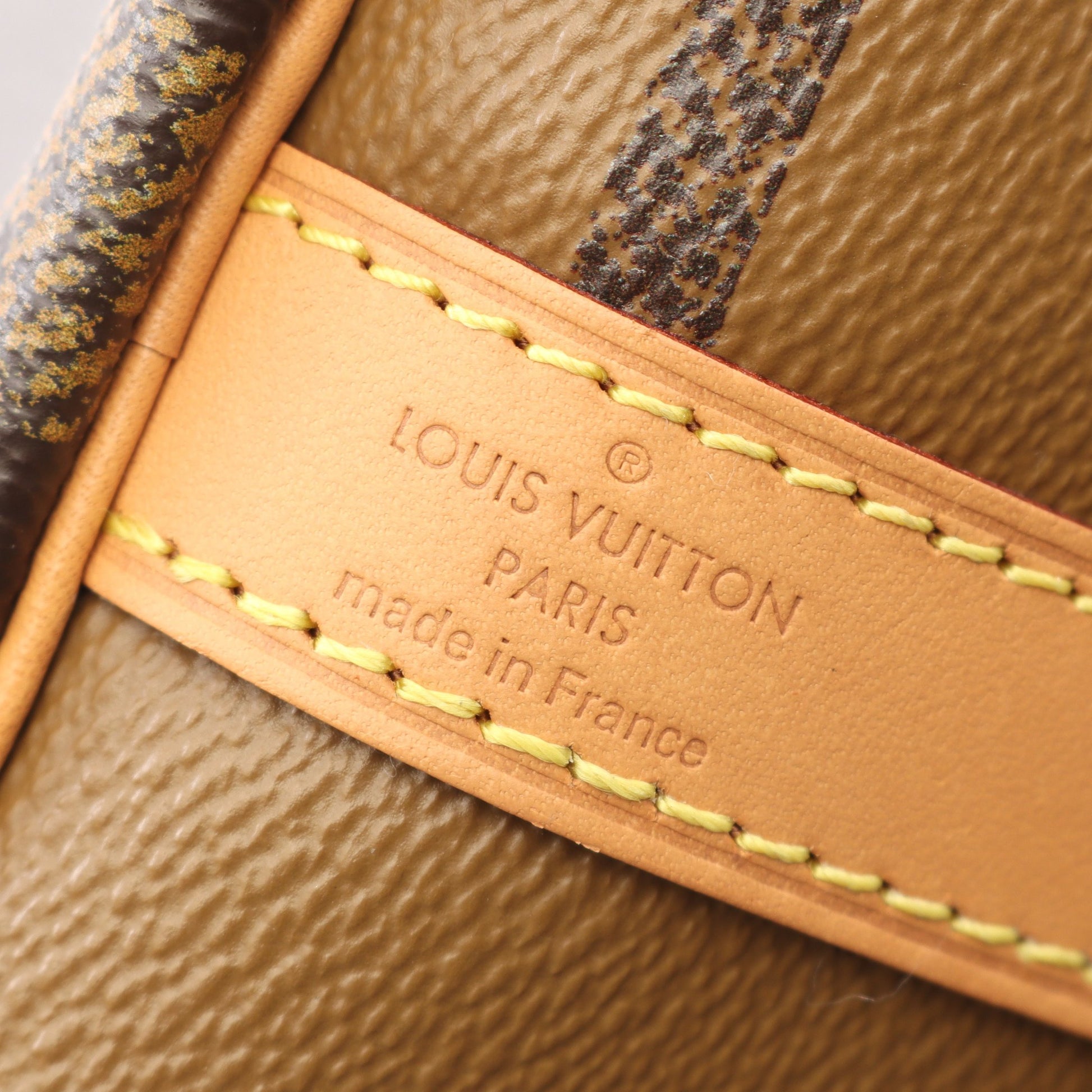スピーディ バンドリエール30 モノグラムジャイアント ハンドバッグ PVC レザー ブラウン 2WAY ルイヴィトン バッグ LOUIS VUITTON