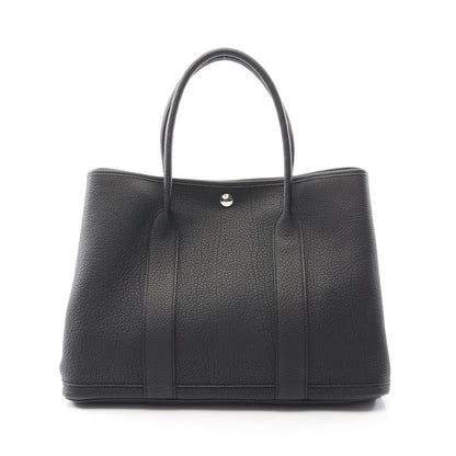 ガーデンパーティPM ハンドバッグ トートバッグ ネゴンダ ブラック シルバー金具 W刻印 エルメス バッグ HERMES