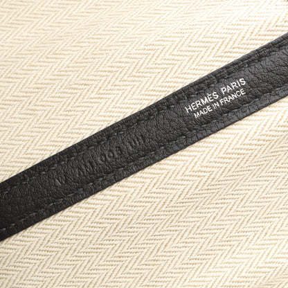 ガーデンパーティPM ハンドバッグ トートバッグ ネゴンダ ブラック シルバー金具 W刻印 エルメス バッグ HERMES