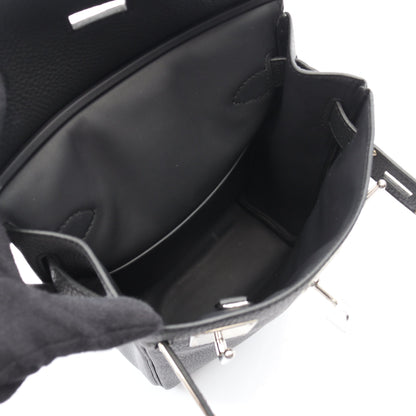ケリーアッカドPM プロン ボディバッグ トゴ ダークグレー シルバー金具 B刻印 エルメス バッグ HERMES
