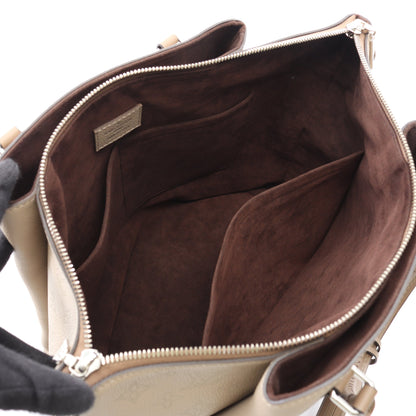 ハウメア マヒナ ガレ ハンドバッグ レザー グレーベージュ 2WAY ルイヴィトン バッグ LOUIS VUITTON