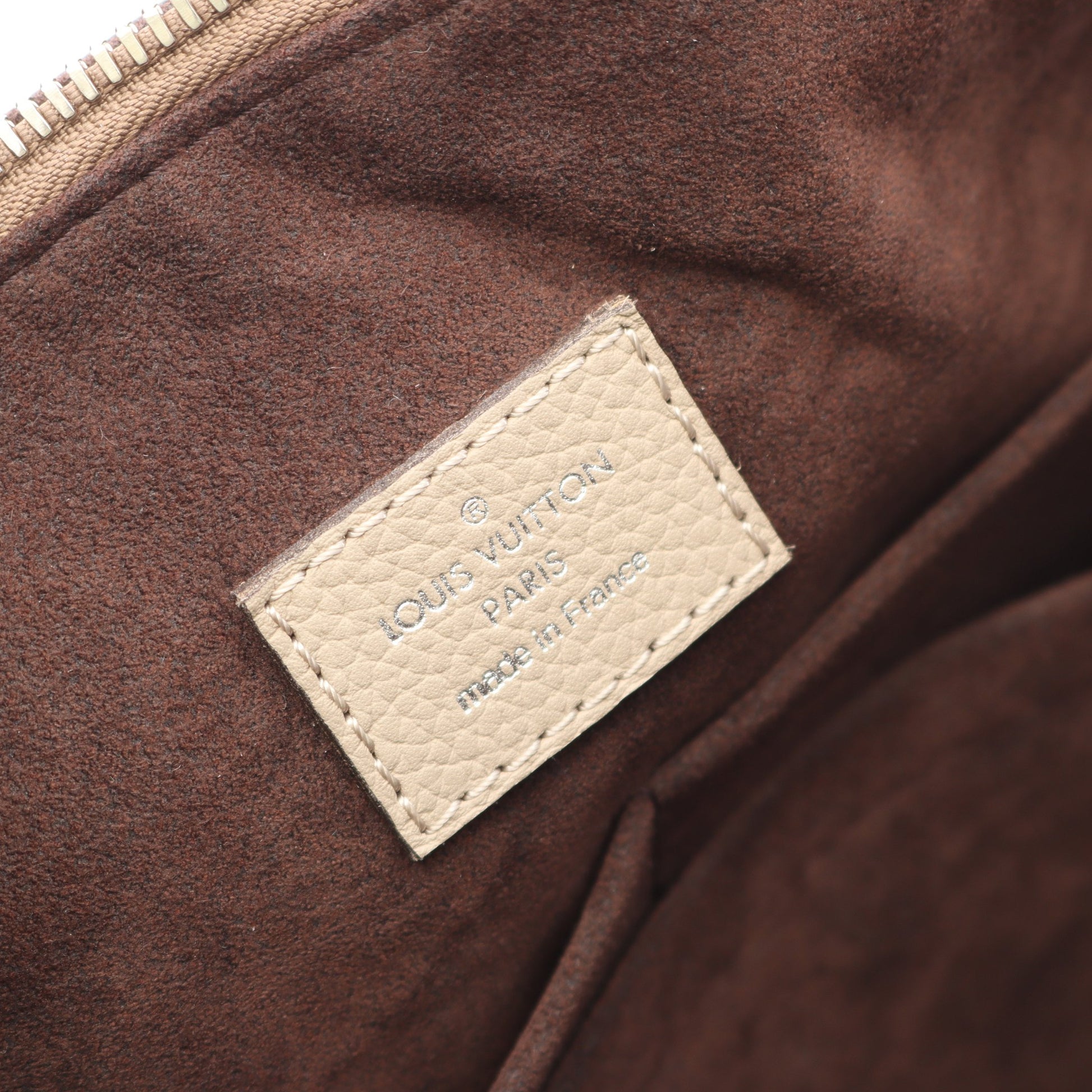 ハウメア マヒナ ガレ ハンドバッグ レザー グレーベージュ 2WAY ルイヴィトン バッグ LOUIS VUITTON
