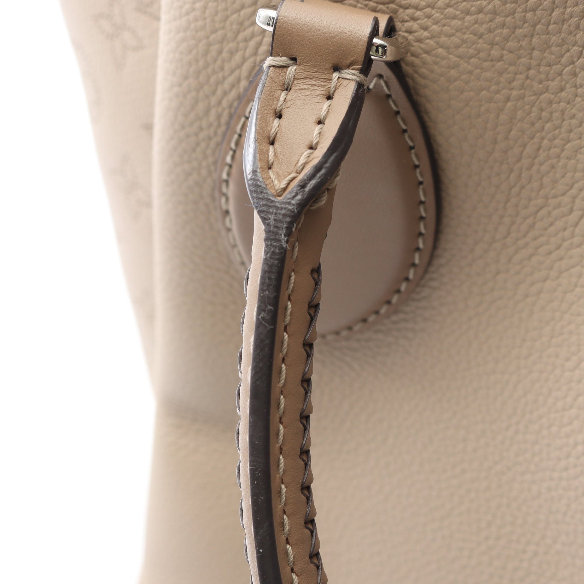 ハウメア マヒナ ガレ ハンドバッグ レザー グレーベージュ 2WAY ルイヴィトン バッグ LOUIS VUITTON