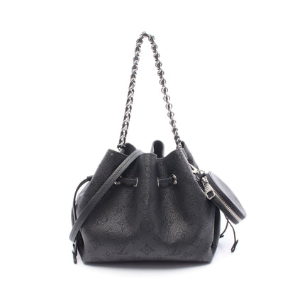 ベラ マヒナ ノワール チェーンハンドバッグ レザー ブラック 2WAY ルイヴィトン バッグ LOUIS VUITTON