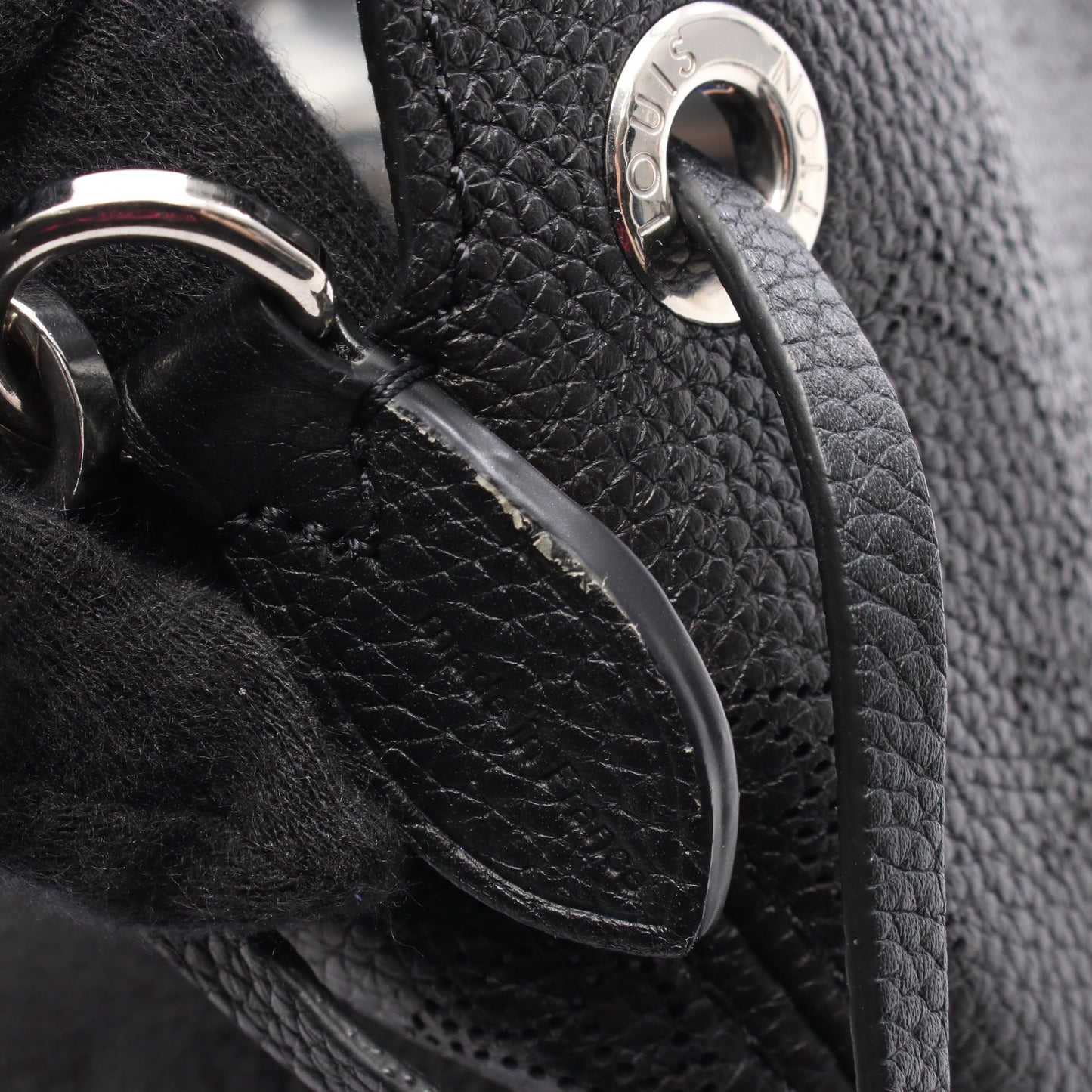 ベラ マヒナ ノワール チェーンハンドバッグ レザー ブラック 2WAY ルイヴィトン バッグ LOUIS VUITTON