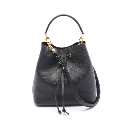 ネオノエ モノグラムアンプラント ノワール ハンドバッグ レザー ブラック 2WAY ルイヴィトン バッグ LOUIS VUITTON