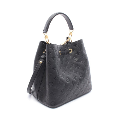 ネオノエ モノグラムアンプラント ノワール ハンドバッグ レザー ブラック 2WAY ルイヴィトン バッグ LOUIS VUITTON