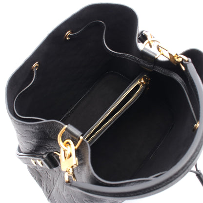 ネオノエ モノグラムアンプラント ノワール ハンドバッグ レザー ブラック 2WAY ルイヴィトン バッグ LOUIS VUITTON