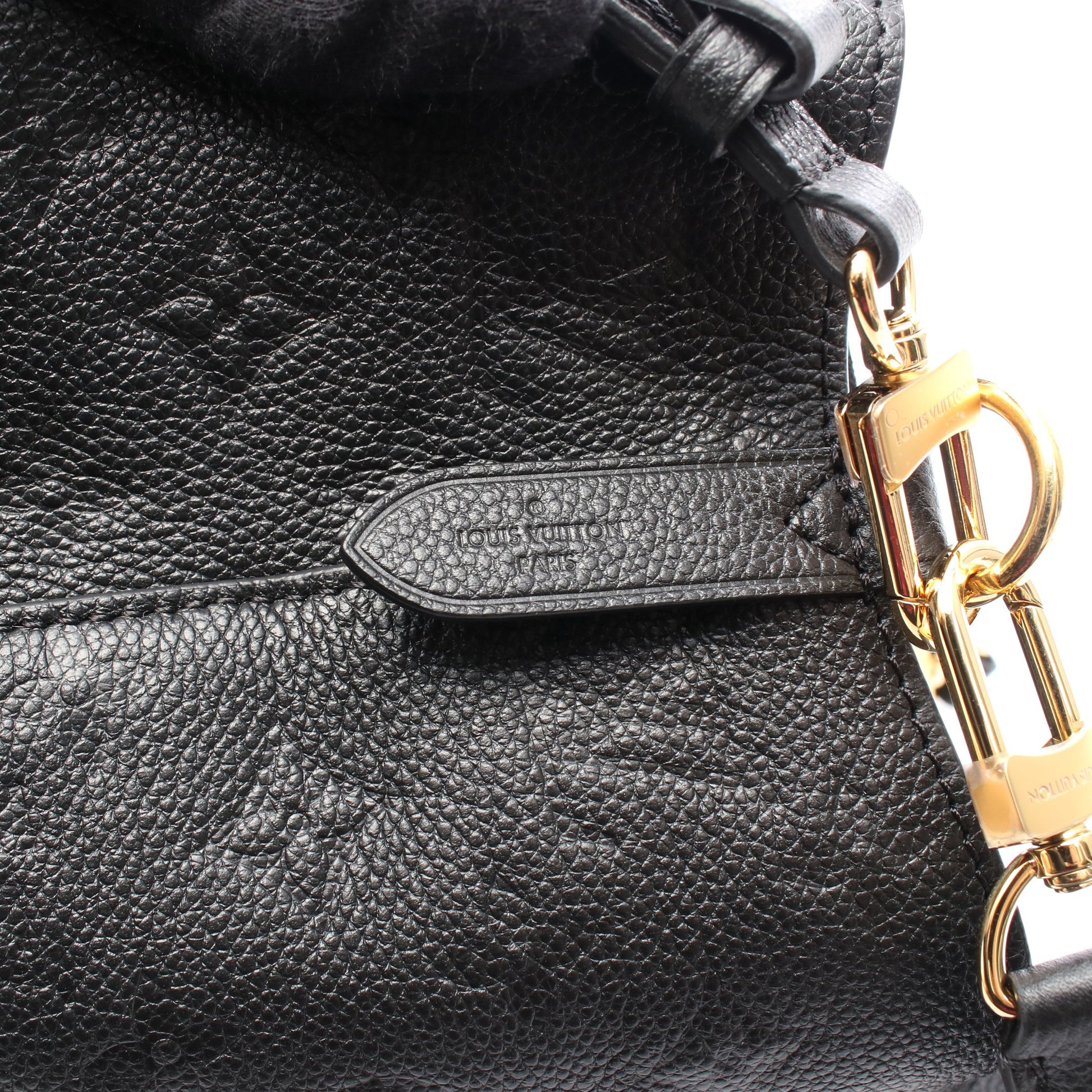 ネオノエ モノグラムアンプラント ノワール ハンドバッグ レザー ブラック 2WAY ルイヴィトン バッグ LOUIS VUITTON