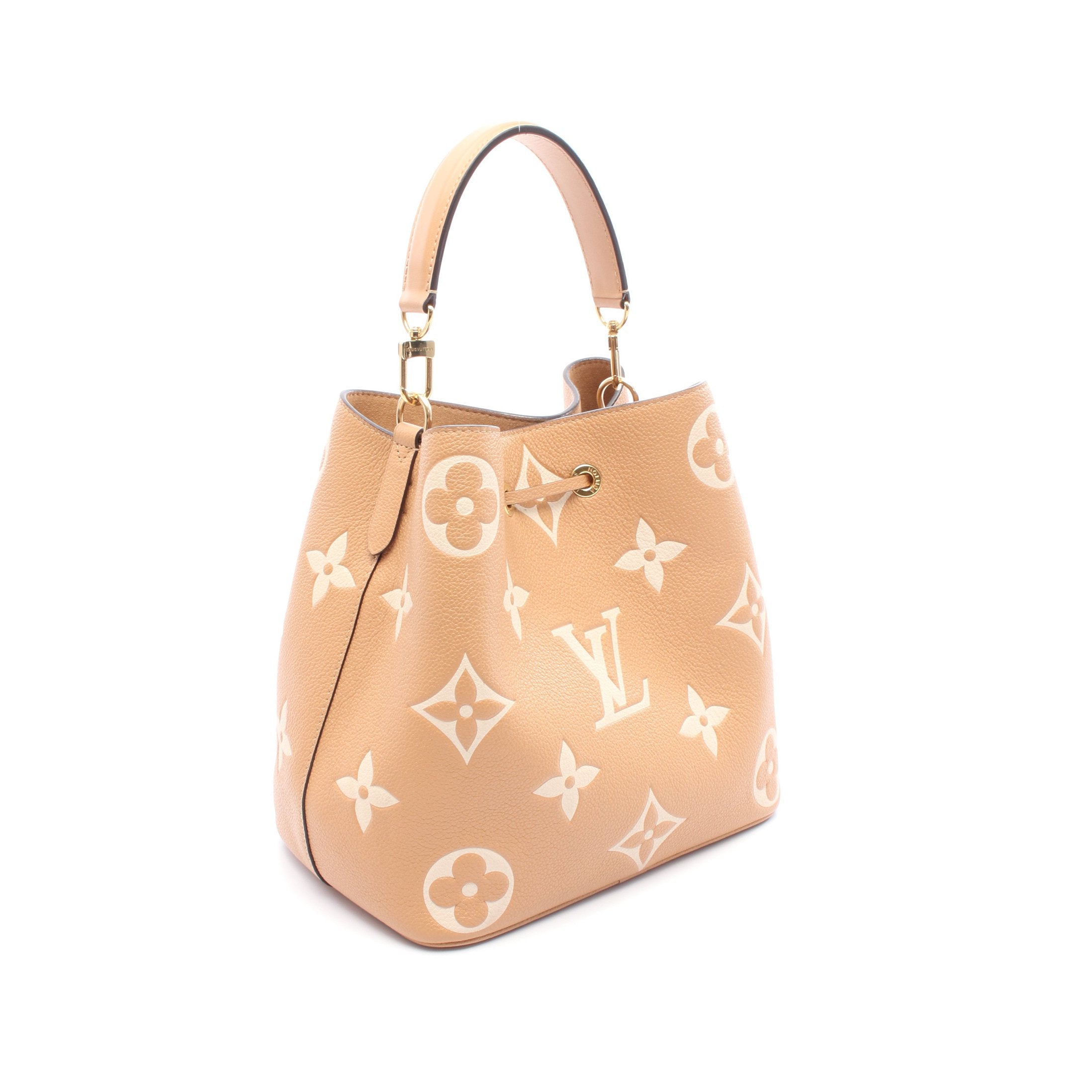 LOUIS VUITTON ネオノエ　MM アンプラント　2WAY　アイボリー ネオノエMM バイカラー モノグラムアンプラント アリゾナ ベージュ