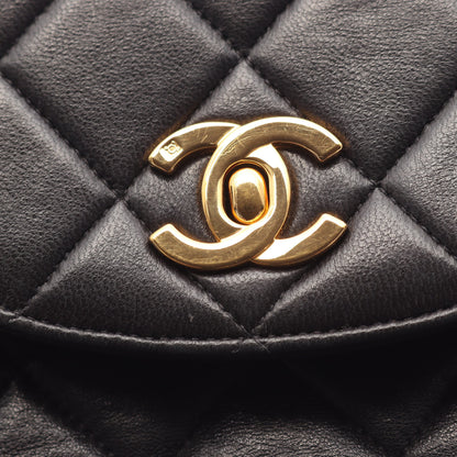 マトラッセ バックパック リュックサック ラムスキン ブラック ゴールド金具 シャネル バッグ CHANEL
