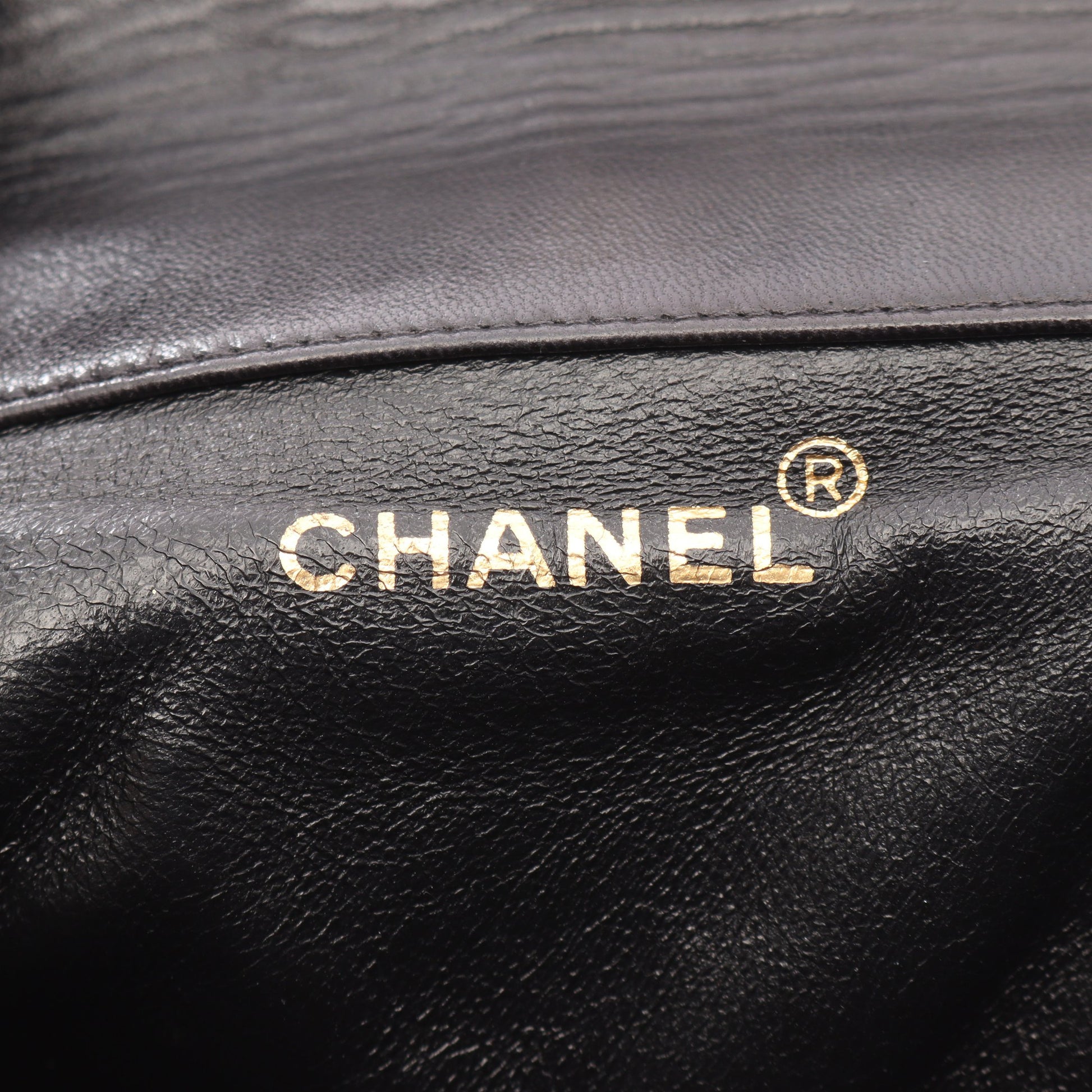マトラッセ バックパック リュックサック ラムスキン ブラック ゴールド金具 シャネル バッグ CHANEL