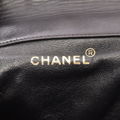 マトラッセ バックパック リュックサック ラムスキン ブラック ゴールド金具 シャネル バッグ CHANEL