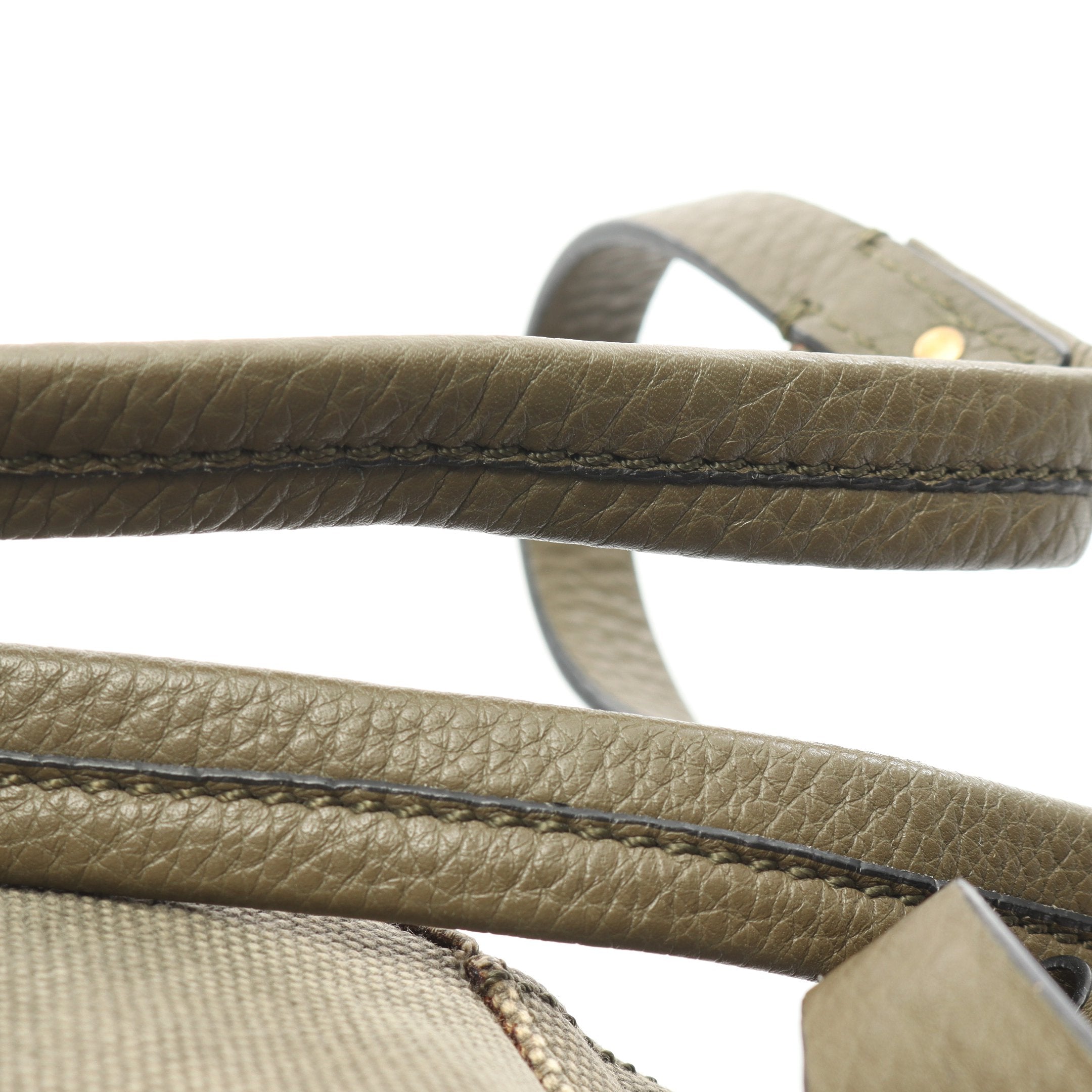 VALENTINO バレンティノ】キャンバス ベルト カーキ ヴァレンティノ