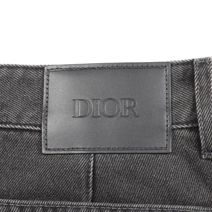 カーペンターデニムパンツ デニムパンツ コットン ダークグレー ボタンフライ ディオール ボトムス DIOR