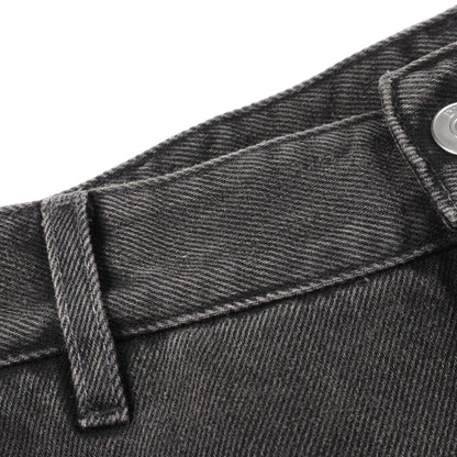 カーペンターデニムパンツ デニムパンツ コットン ダークグレー ボタンフライ ディオール ボトムス DIOR
