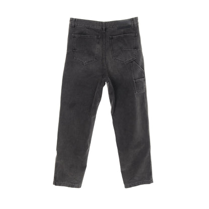 カーペンターデニムパンツ デニムパンツ コットン ダークグレー ボタンフライ ディオール ボトムス DIOR