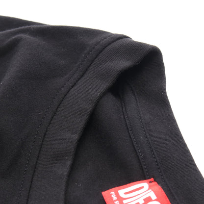 T-NORM-INT Tシャツ ロゴ コットン ブラック ディーゼル トップス DIESEL