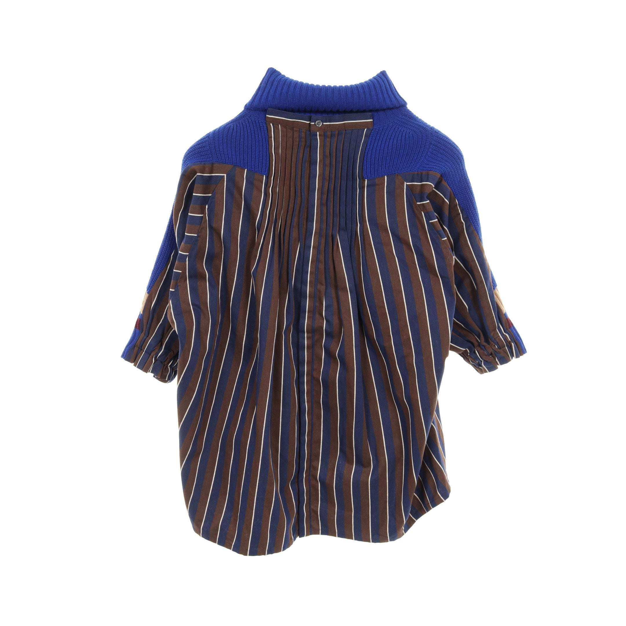 sacai × 10 Corso Como ドッキング ニット タートルネック ストライプ