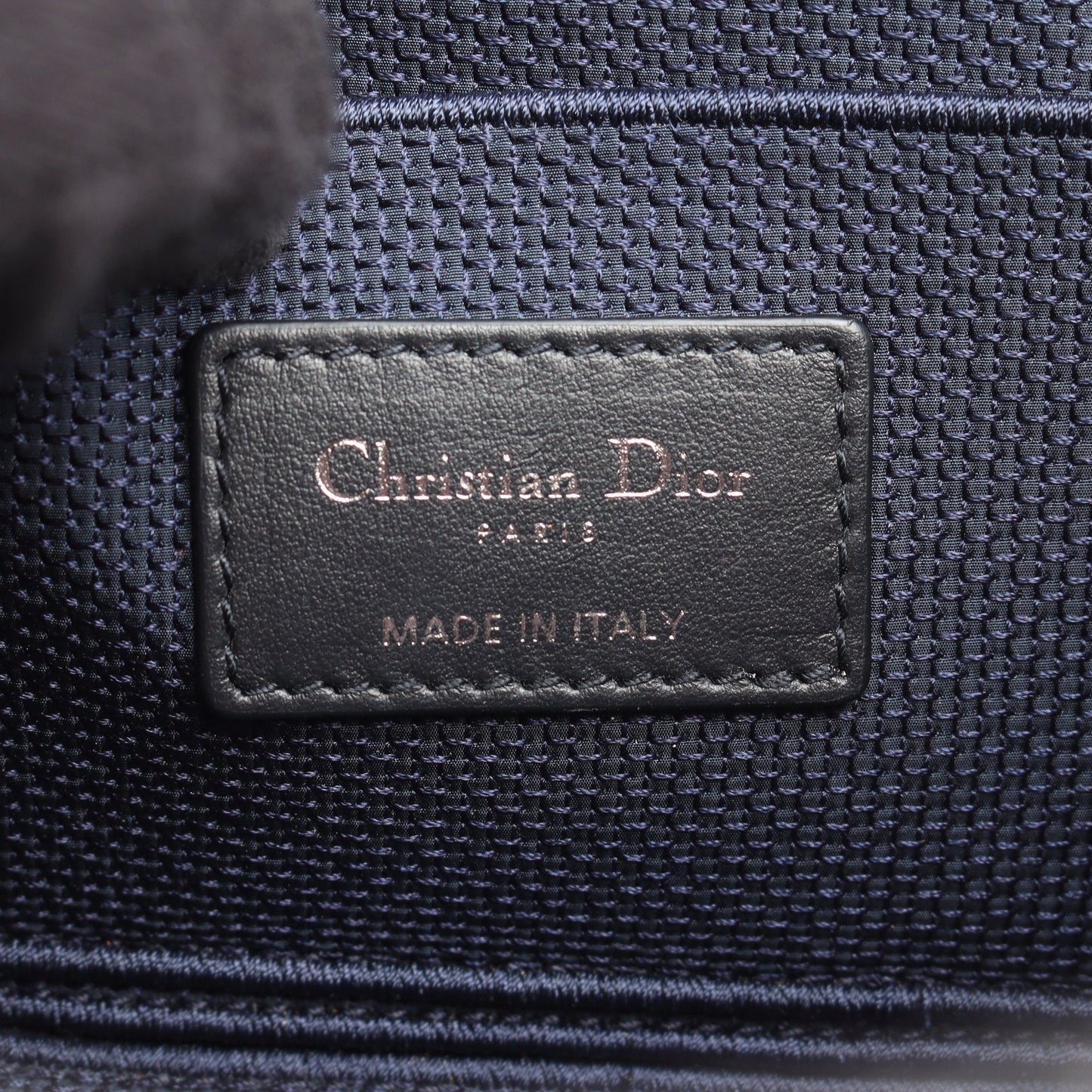 TRAVEL スモール ヴァニティ ハンドバッグ キャンバス ネイビー ホワイト レッド 2WAY クリスチャンディオール バッグ Christian Dior