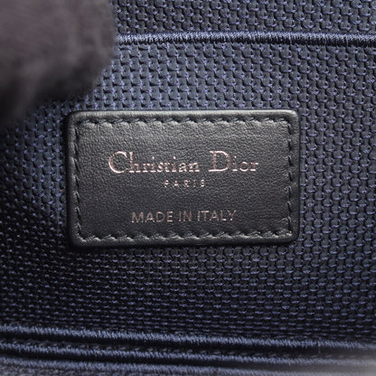TRAVEL スモール ヴァニティ ハンドバッグ キャンバス ネイビー ホワイト レッド 2WAY クリスチャンディオール バッグ Christian Dior