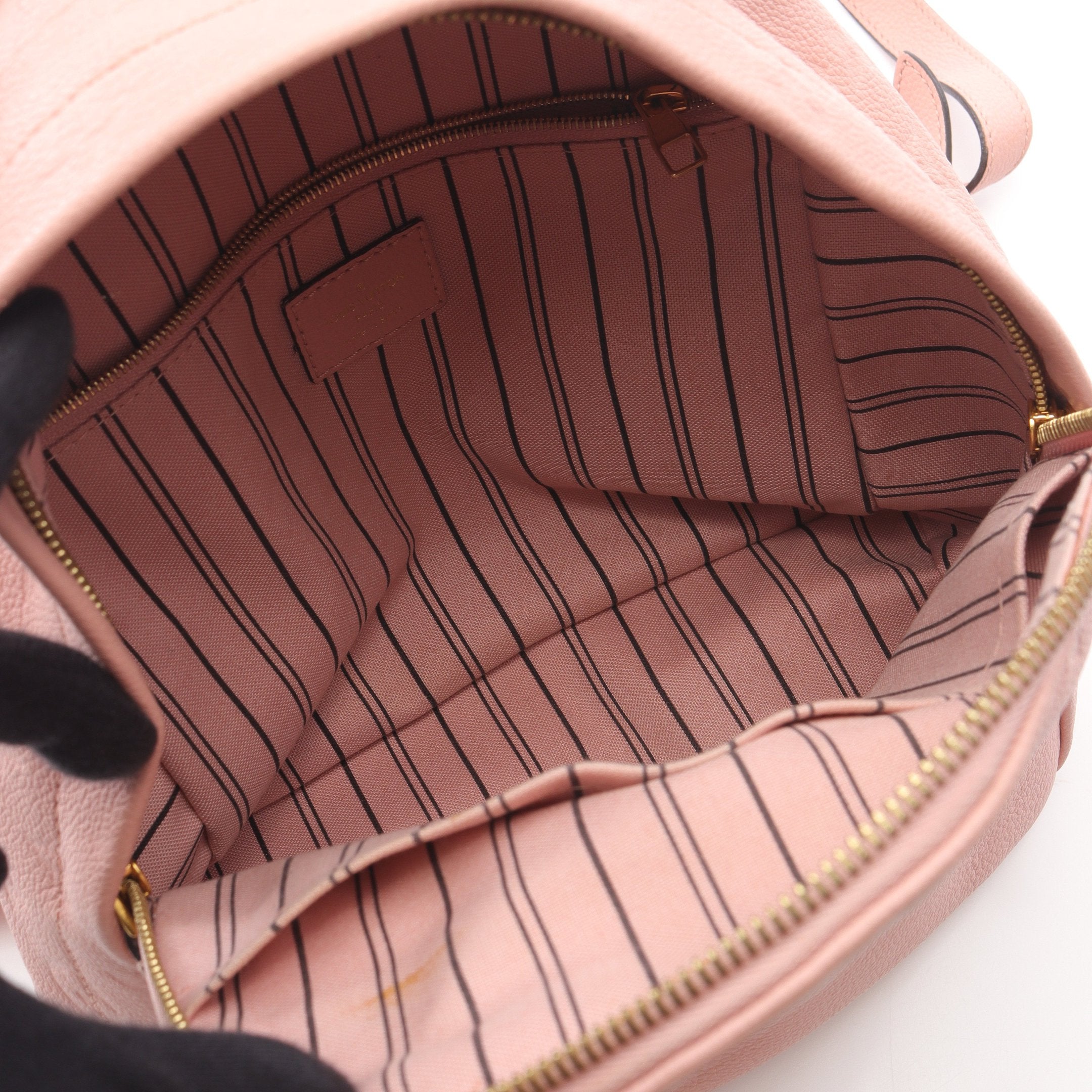 LOUIS VUITTON ルイヴィトン リュック 赤 アンプラント ソルボンヌ LOUIS VUITTON ルイ・ヴィトン バッグ ソルボンヌ モノグラム・アン