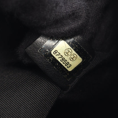 マトラッセ ハンドバッグ ミニボストンバッグ キャビアスキン ブラック ゴールド金具 シャネル バッグ CHANEL