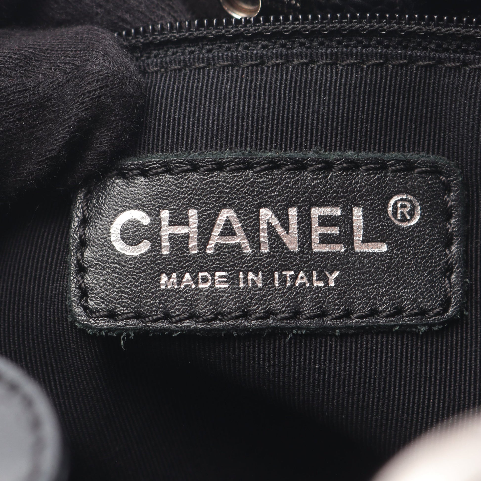 マトラッセ PST チェーンショルダーバッグ チェーントートバッグ キャビアスキン ブラック シルバー金具 シャネル バッグ CHANEL