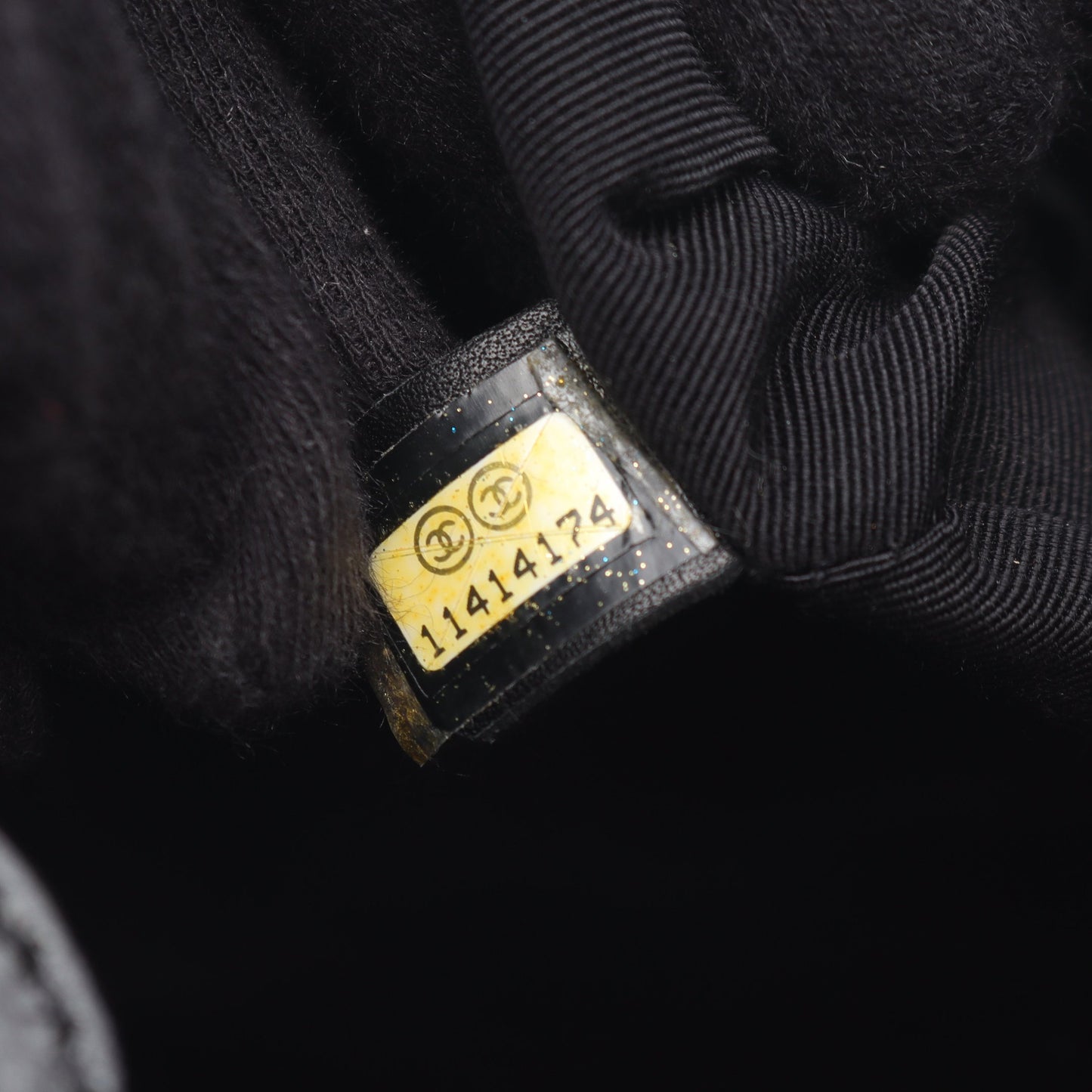 マトラッセ PST チェーンショルダーバッグ チェーントートバッグ キャビアスキン ブラック シルバー金具 シャネル バッグ CHANEL