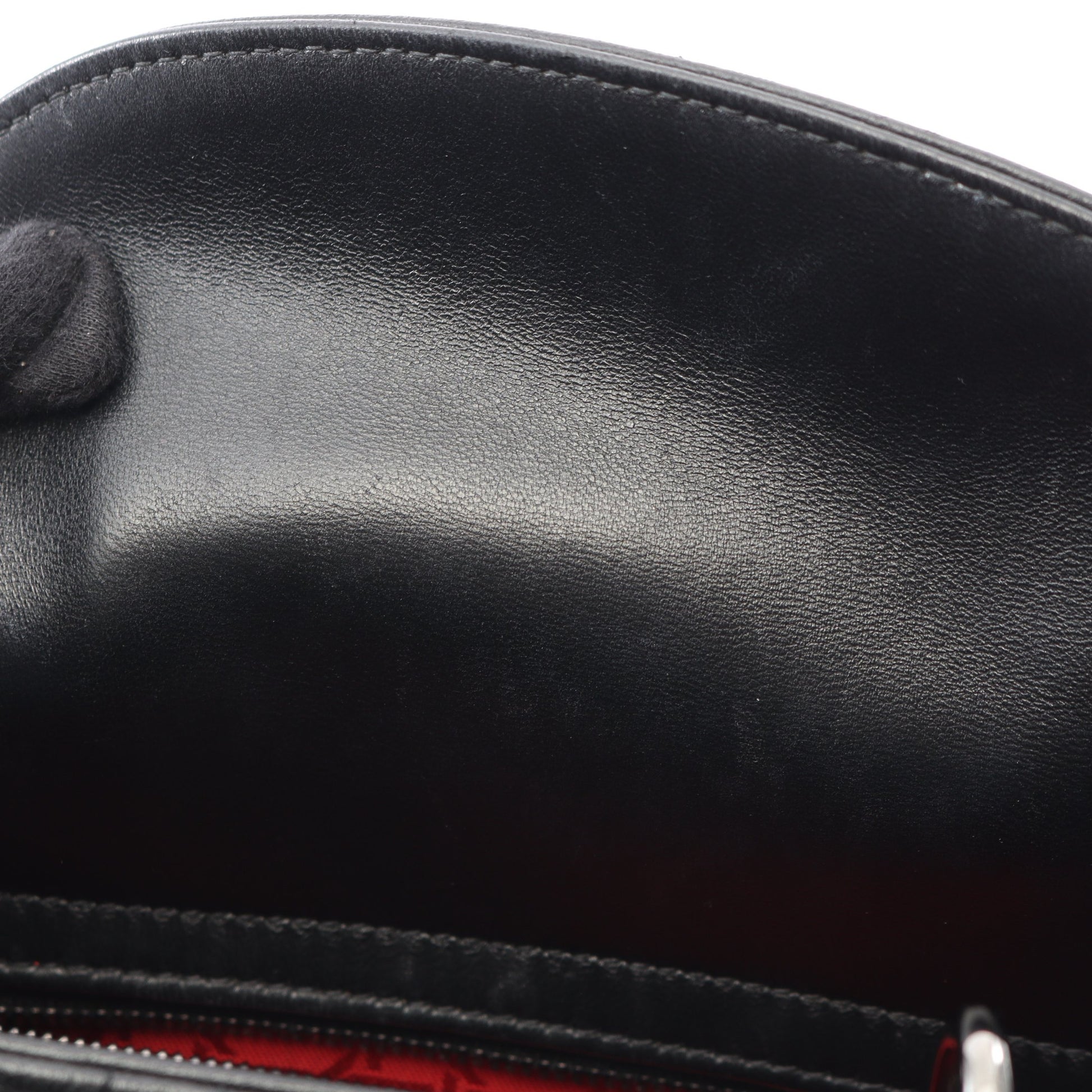 LADY DIOR MY ABCDIOR レディディオール スモール カナージュ ハンドバッグ レザー ブラック 2WAY クリスチャンディオール バッグ Christian Dior