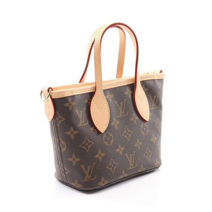 ネヴァーフルBB モノグラム ベージュ ハンドバッグ PVC レザー ブラウン 2WAY ルイヴィトン バッグ LOUIS VUITTON