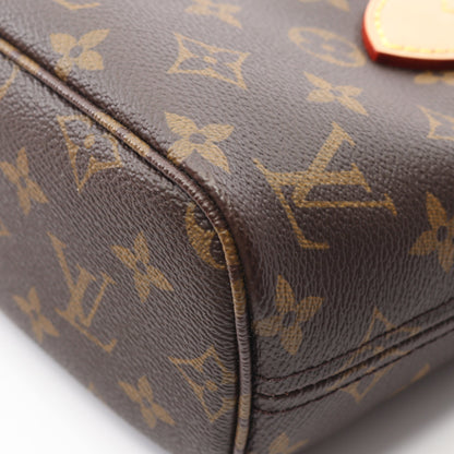 ネヴァーフルBB モノグラム ベージュ ハンドバッグ PVC レザー ブラウン 2WAY ルイヴィトン バッグ LOUIS VUITTON