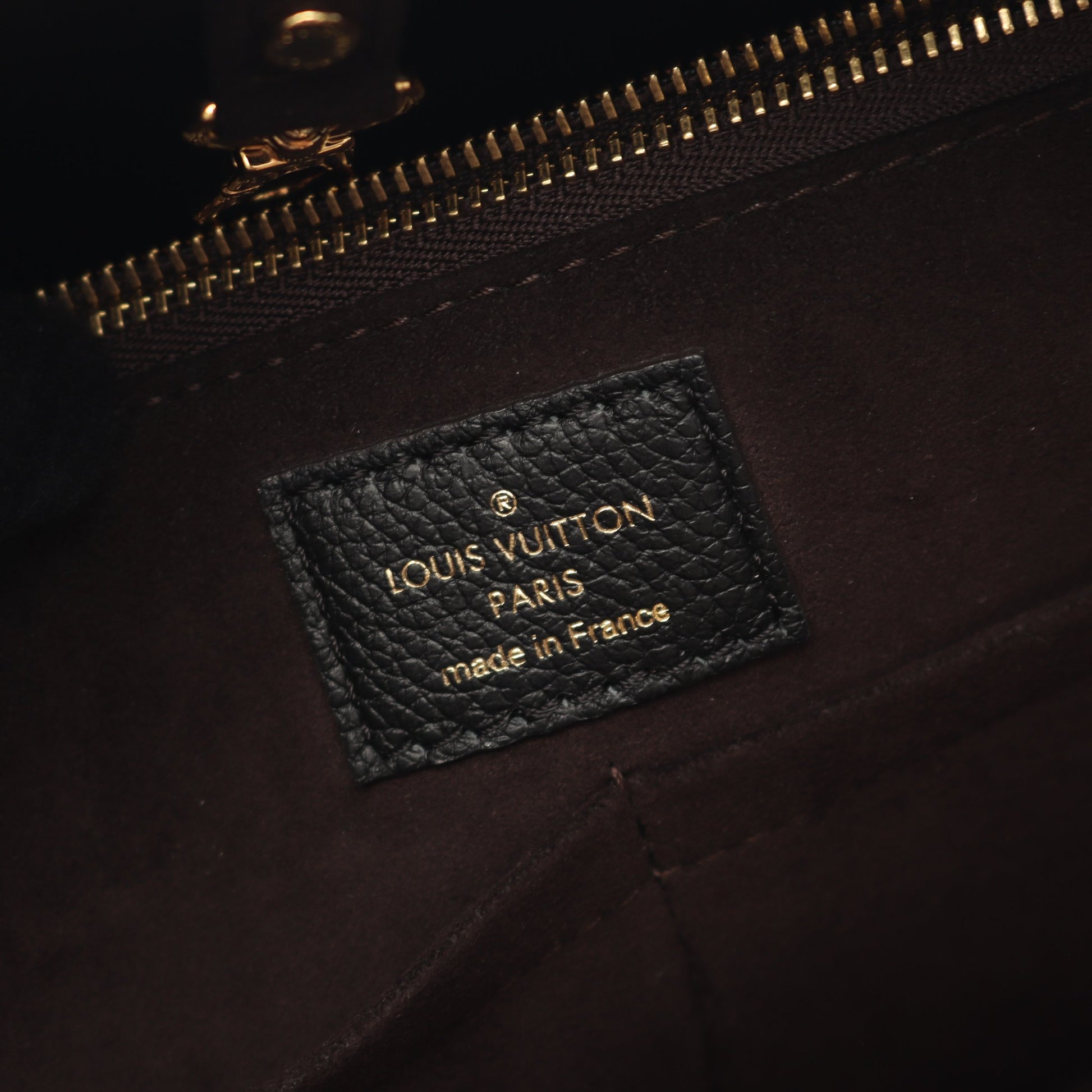 キモノPM モノグラム ノワール ハンドバッグ トートバッグ PVC レザー ブラウン ブラック 2WAY ルイヴィトン バッグ LOUIS VUITTON