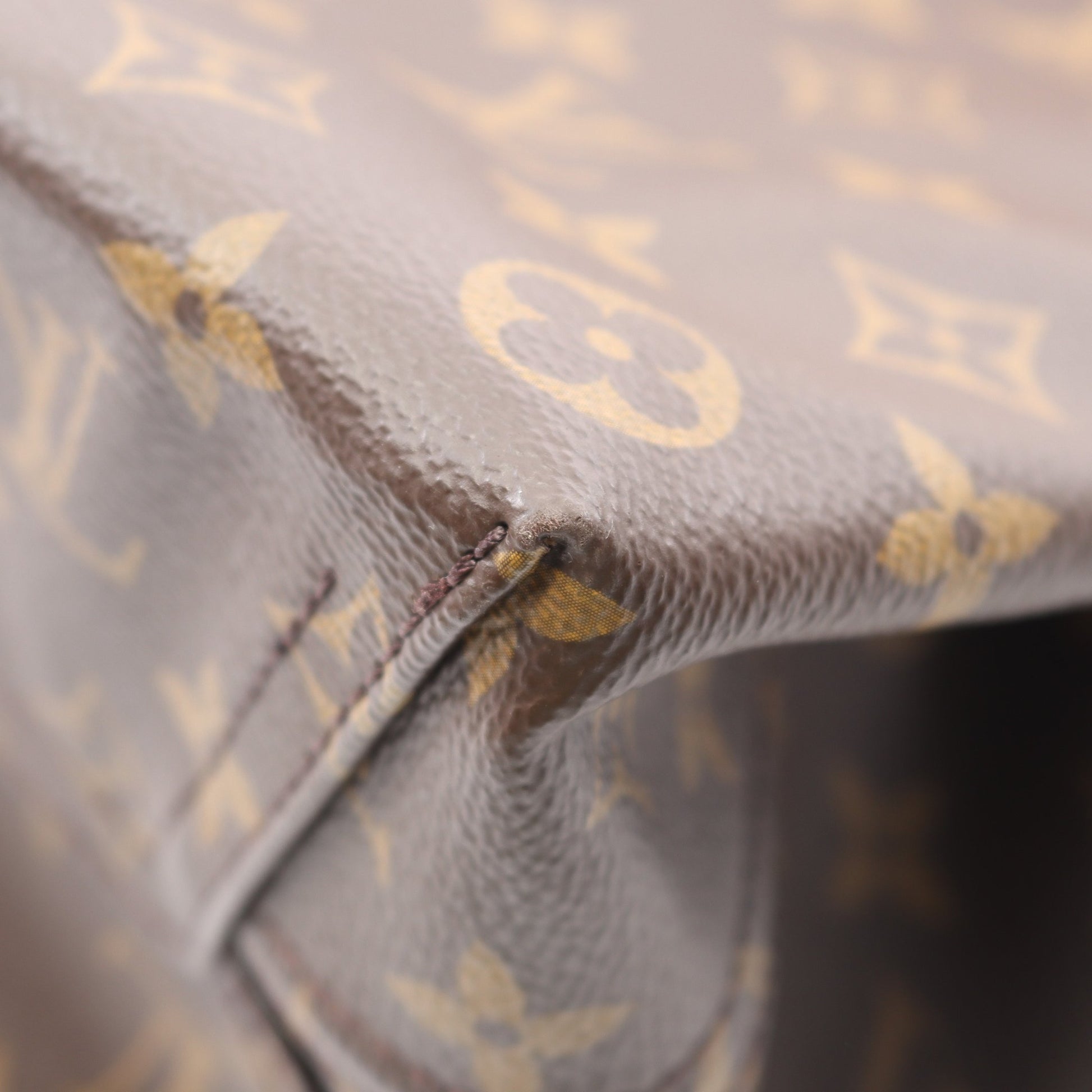 アトランティスGM モノグラム ハンドバッグ PVC レザー ブラウン 2WAY ルイヴィトン バッグ LOUIS VUITTON