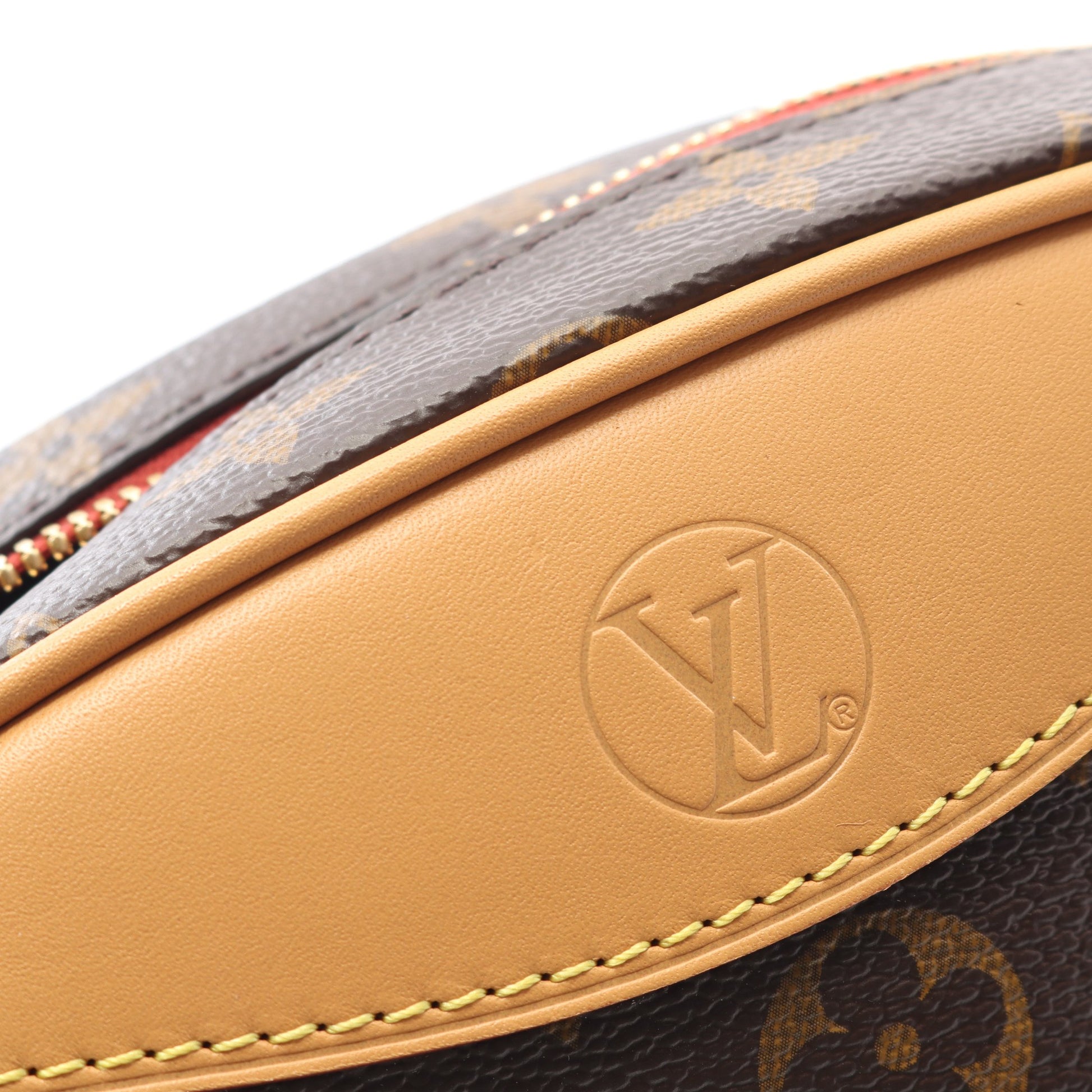ドーヴィルMINI モノグラム ショルダーバッグ PVC レザー ブラウン ルイヴィトン バッグ LOUIS VUITTON